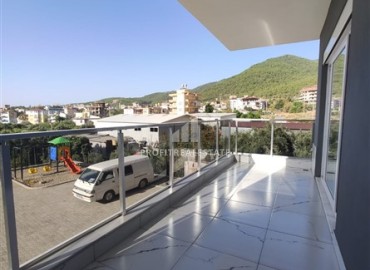 Two bedroom apartment in a new building, 92m², unfurnished, fully finished and equipped with a kitchen, Oba, Alanya ID-15558 фото-13