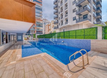 Spacious apartment 1+1, 80m², with two balconies, in a cozy residence 200m from the sea in Mahmutlar, Alanya ID-15560 фото-18