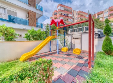 Spacious apartment 1+1, 80m², with two balconies, in a cozy residence 200m from the sea in Mahmutlar, Alanya ID-15560 фото-20