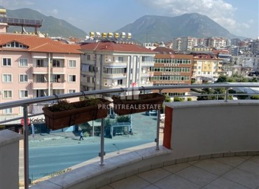 Bright furnished penthouse 3+1, 220 m², with mountain views, 450 meters from the Mediterranean Sea, Oba, Alanya ID-15561 фото-13
