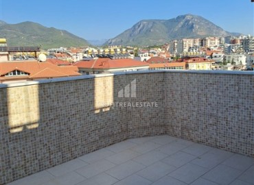 Bright furnished penthouse 3+1, 220 m², with mountain views, 450 meters from the Mediterranean Sea, Oba, Alanya ID-15561 фото-18