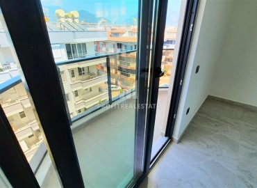 New spacious unfurnished penthouse, 130m², two bedrooms, 350 meters from the beach, Oba, Alanya ID-15563 фото-14