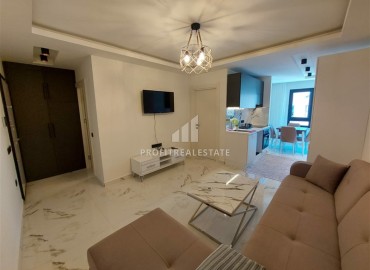 Ergonomic furnished one-bedroom apartment 58m², in a new residence with facilities in the center of Alanya ID-15568 фото-3