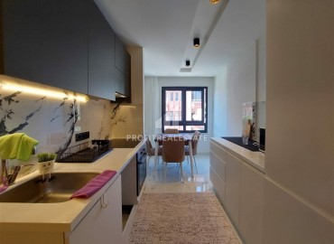 Ergonomic furnished one-bedroom apartment 58m², in a new residence with facilities in the center of Alanya ID-15568 фото-6