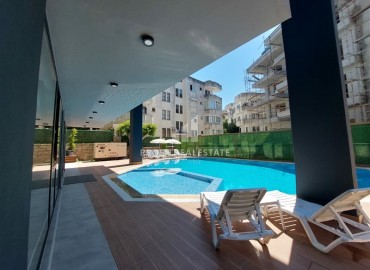 Ergonomic furnished one-bedroom apartment 58m², in a new residence with facilities in the center of Alanya ID-15568 фото-10