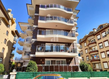 Bright furnished apartment 2+1, 110m², with bathroom, 400 meters from the Mediterranean Sea, Oba, Alanya ID-15569 фото-1