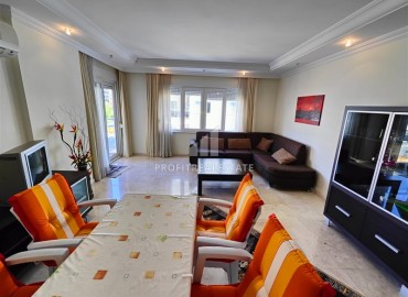 Bright furnished apartment 2+1, 110m², with bathroom, 400 meters from the Mediterranean Sea, Oba, Alanya ID-15569 фото-3