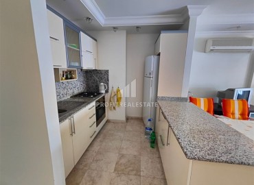 Bright furnished apartment 2+1, 110m², with bathroom, 400 meters from the Mediterranean Sea, Oba, Alanya ID-15569 фото-5