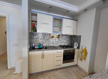 Bright furnished apartment 2+1, 110m², with bathroom, 400 meters from the Mediterranean Sea, Oba, Alanya ID-15569 фото-6