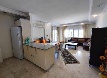 Bright furnished apartment 2+1, 110m², with bathroom, 400 meters from the Mediterranean Sea, Oba, Alanya ID-15569 фото-7