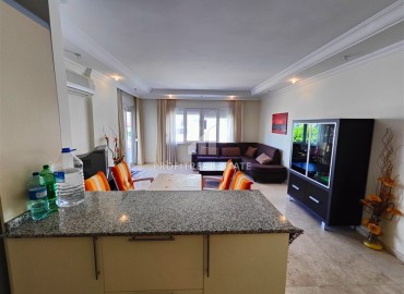 Bright furnished apartment 2+1, 110m², with bathroom, 400 meters from the Mediterranean Sea, Oba, Alanya ID-15569 фото-8