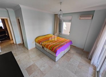 Bright furnished apartment 2+1, 110m², with bathroom, 400 meters from the Mediterranean Sea, Oba, Alanya ID-15569 фото-13