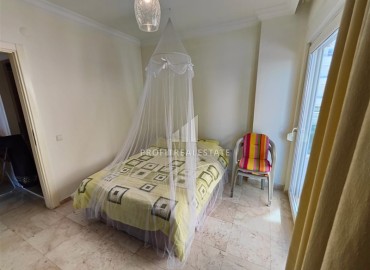 Bright furnished apartment 2+1, 110m², with bathroom, 400 meters from the Mediterranean Sea, Oba, Alanya ID-15569 фото-15