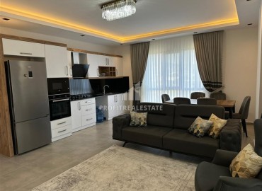 Stylish apartment 2+1, 110m², with sea and mountain views in a premium residence in Mahmutlar, Alanya ID-15570 фото-2
