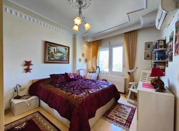 Просторная уютная меблированная квартира  2+1, 110м², в 250 метрах от Средиземного моря, Оба, Аланья ID-15578 фото-10