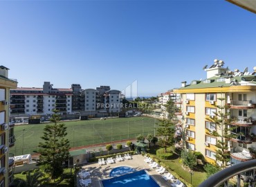 Stylish two bedroom apartment 110 m², with a modern interior, sea views, 350 meters from the beach in Oba, Alanya ID-15579 фото-15