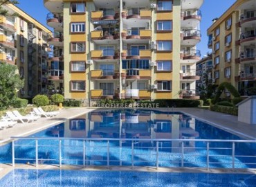 Stylish two bedroom apartment 110 m², with a modern interior, sea views, 350 meters from the beach in Oba, Alanya ID-15579 фото-20