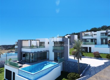 Premium villas from the developer, with three bedrooms, infinity pools and sea views, in Esentepe, Northern Cyprus ID-15583 фото-3
