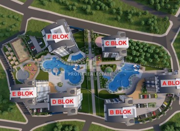 One bedroom apartment, 60m² in a premium residence at the final stage of construction, in Avsallar, Alanya ID-15584 фото-13
