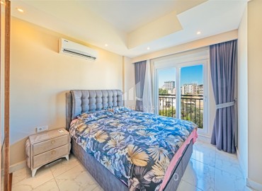 Уютная квартира с одной спальней, 75м² в элитном комплексе в 900м от пляжа Инжекум в Авсалларе ID-15585 фото-4