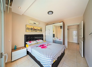 Элегантная квартира с двумя спальнями, 115м², в комфортабельном комплексе в районе Оба, Алания ID-15588 фото-7