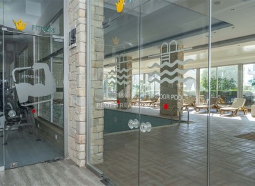 Элегантная квартира с двумя спальнями, 115м², в комфортабельном комплексе в районе Оба, Алания ID-15588 фото-11