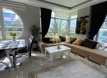 Apartment 1+1 with designer interior, 50m², in a residence with excellent facilities in Kestel, Alanya ID-15594 фото-2