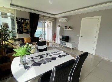Apartment 1+1 with designer interior, 50m², in a residence with excellent facilities in Kestel, Alanya ID-15594 фото-5