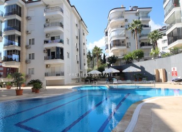 Beautifully furnished two bedroom apartment 110m², with jacuzzi, in a residence with facilities in Cikcilli, Alanya ID-15598 фото-19