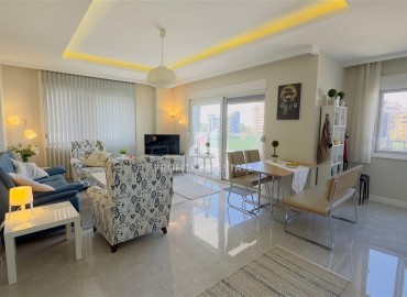Готовая к проживанию, квартира с двумя спальнями, 110м² с видом на море в уютном комплексе в Каргыджаке, Алания ID-15601 фото-3