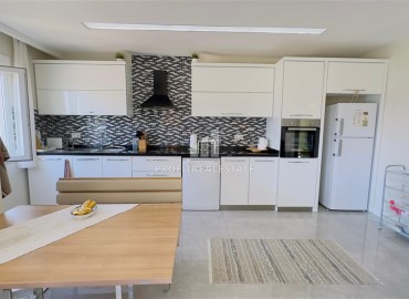 Готовая к проживанию, квартира с двумя спальнями, 110м² с видом на море в уютном комплексе в Каргыджаке, Алания ID-15601 фото-5