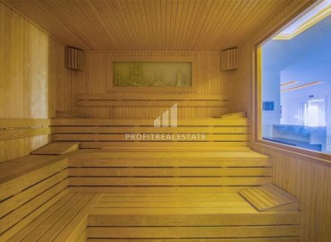 Трёхкомнатная меблированная квартира 120м² с джакузи, видом на Средиземное море, в 250 мерах от пляжа, Каргыджак, Аланья ID-15604 фото-17