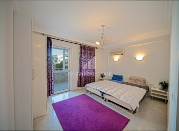 Меблированная квартира 2+1, 120м², с джакузи и застекленным балконом, в 500 метрах от Средиземного моря, Тосмур, Аланья ID-15606 фото-4