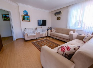 Cozy furnished apartment 2+1, 95m², with sea views, on the first coastline in Mahmutlar, Alanya ID-15607 фото-1
