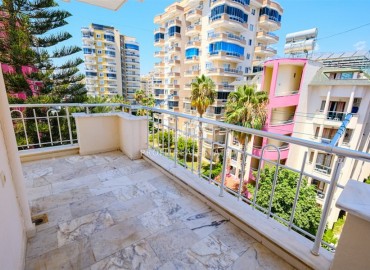 Cozy furnished apartment 2+1, 95m², with sea views, on the first coastline in Mahmutlar, Alanya ID-15607 фото-9