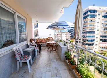 Cozy furnished apartment 2+1, 95m², with sea views, on the first coastline in Mahmutlar, Alanya ID-15607 фото-10