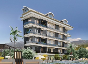 New investment project at an attractive price from the developer, 47-90m², with facilities, Oba, Alanya ID-15608 фото-3