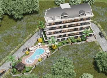 New investment project at an attractive price from the developer, 47-90m², with facilities, Oba, Alanya ID-15608 фото-4