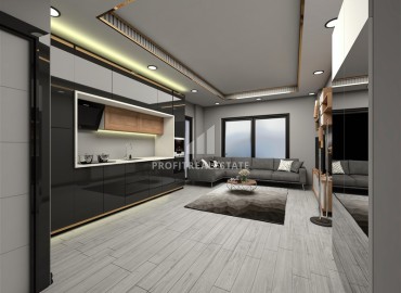 Profitable proposition! Inexpensive one-bedroom apartment 55m², at the final stage of construction, Avsallar, Alanya ID-15612 фото-6