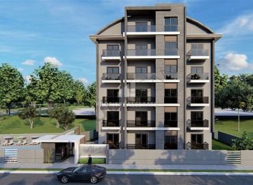 Apartment 1+1 and 2+1 duplexes, 55-155m², in a residence at the final stage of construction in Avsallar, Alanya, with installments from the construction company ID-15615 фото-2