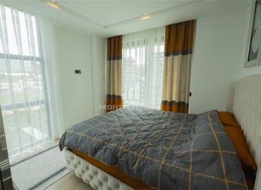 Трехкомнатная квартира, 100м², с интерьером от дизайнера в комфортабельной резиденции у моря в Каргыджаке, Алания ID-15617 фото-7