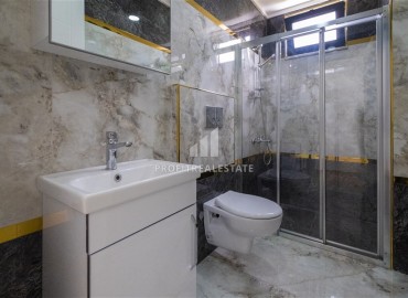 Трехкомнатная квартира, 100м², с интерьером от дизайнера в комфортабельной резиденции у моря в Каргыджаке, Алания ID-15617 фото-9