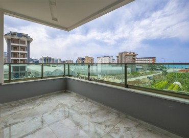Трехкомнатная квартира, 100м², с интерьером от дизайнера в комфортабельной резиденции у моря в Каргыджаке, Алания ID-15617 фото-13