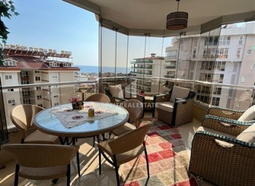 Furnished penthouse 4+1, 230m², with sea views in a premium residence in Cikcilli, Alanya. ID-15634 фото-4