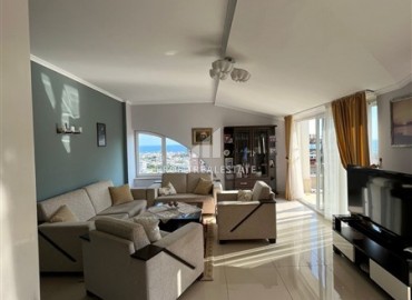 Furnished penthouse 4+1, 230m², with sea views in a premium residence in Cikcilli, Alanya. ID-15634 фото-11