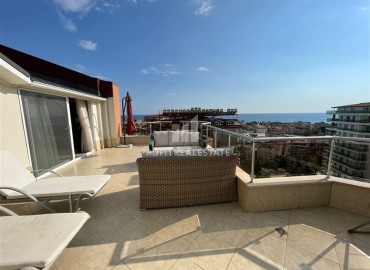Furnished penthouse 4+1, 230m², with sea views in a premium residence in Cikcilli, Alanya. ID-15634 фото-16