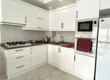 Комфортабельные апартаменты с одной спальней, 65м², в 350м от моря в Махмутларе, Алания ID-15651 фото-6