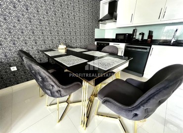 Designer one bedroom apartment 75 m², with designer interior, 500 meters from the Mediterranean Sea, Mahmutlar, Alanya ID-15656 фото-5