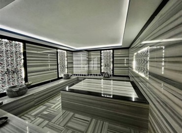 Дизайнерская двухкомнатная квартира 75м², с авторским интерьером, в 500 метрах от Средиземного моря, Махмутлар, Аланья ID-15656 фото-13