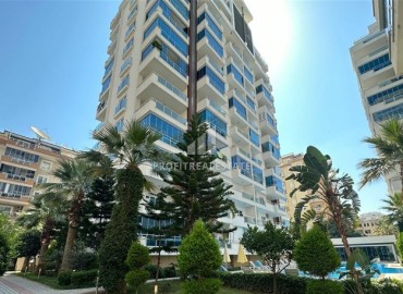 Large furnished apartment 2+1, 140m², with separate kitchen, 300 meters from the Mediterranean Sea, Mahmutlar, Alanya ID-15658 фото-1